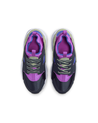 nike air huarache kids purple