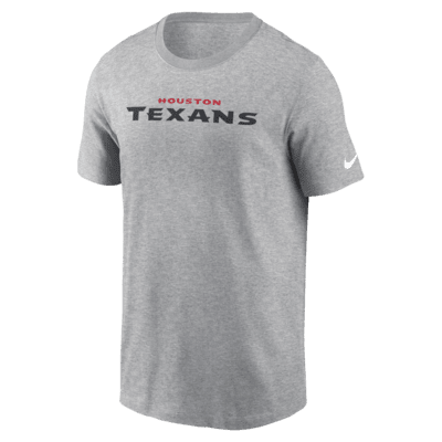 Houston Texans Primetime Wordmark Essential Men's Nike NFL T-Shirt