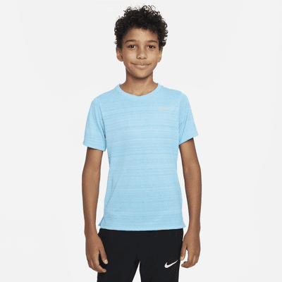 Nike Dri-FIT Miler Trainingsoberteil für ältere Kinder (Jungen)