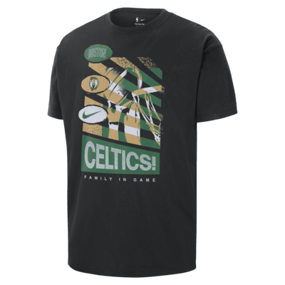 Boston Celtics Courtside Nike NBA-T-Shirt für Herren