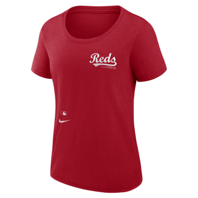 Playera Nike Dri-FIT de la MLB para mujer Cincinnati Reds Authentic ...