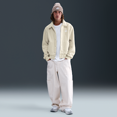 Nike Sportswear Club Men's High-Pile Fleece Coaches Jacket