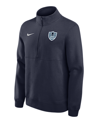 Мужские  Nike College Club Fleece (Howard University) 1/4 Zip Top