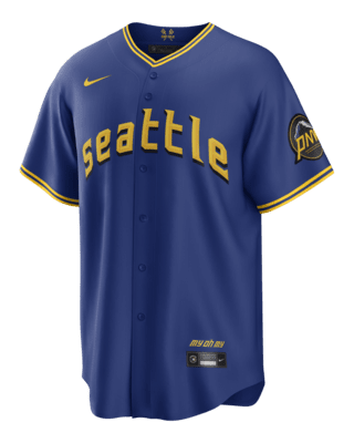 MLB Seattle Mariners City Connect (Julio Rodriguez) Men's Replica ...