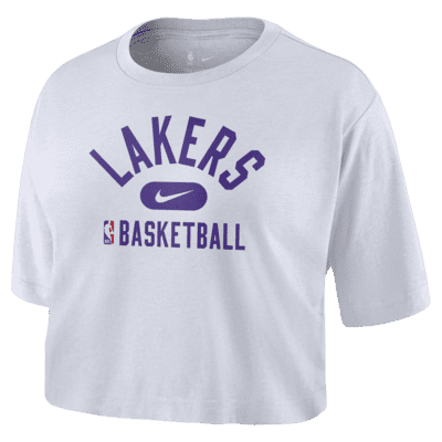 Playera corta Nike NBA para mujer Los Angeles Lakers. Nike.com