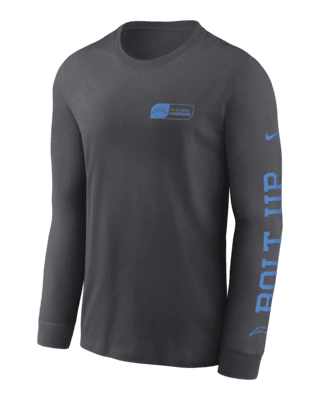 Мужская футболка Los Angeles Chargers All Out Nike NFL Long-Sleeve