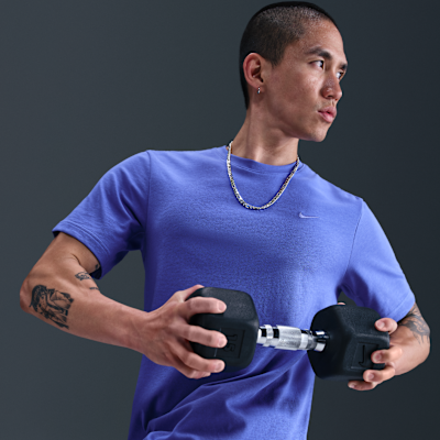 เสื้อยืดเทรนนิ่งผู้ชาย Nike Dri-FIT Primary