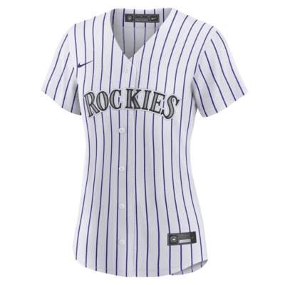 Nike MLB Chicago Cubs (Dansby Swanson) Women's Replica Baseball Jersey - White/Royal Blue M (8-10)