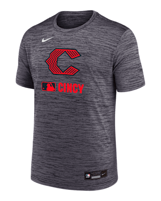 Мужская футболка Cincinnati Reds Authentic Collection City Connect Velocity Nike Dri-FIT MLB