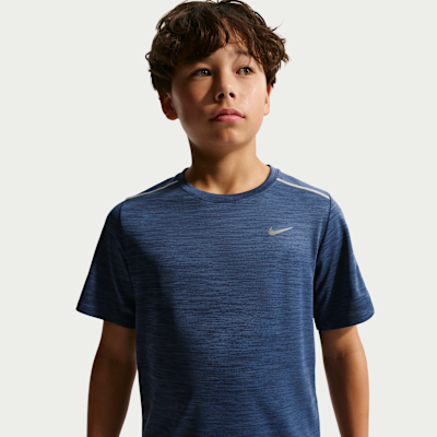 Nike Miler Older Kids' Dri-FIT Short-Sleeve Top