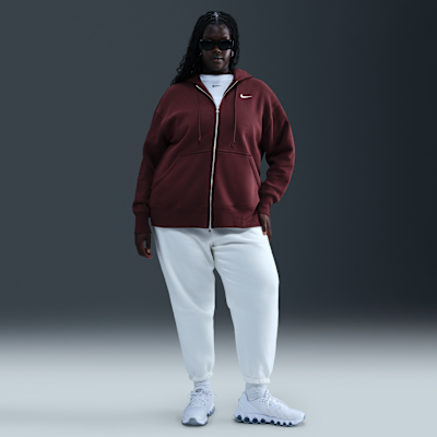 Nike Sportswear Phoenix Fleece Women's Oversized Full-Zip Hoodie (Plus Size)