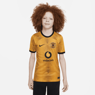 Maglia da calcio Nike Dri-FIT Kaizer Chiefs F.C. 2022/23 Stadium per ragazzi – Home