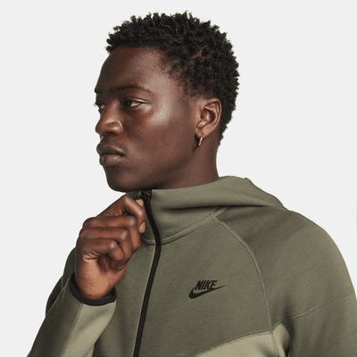 Sweat à capuche et zip Nike Sportswear Tech Fleece Windrunner pour homme