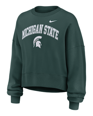Женские  Michigan State Phoenix Arch Nike College Pullover Crew