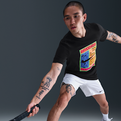 เสื้อยืดเทนนิสผู้ชาย Dri-FIT NikeCourt