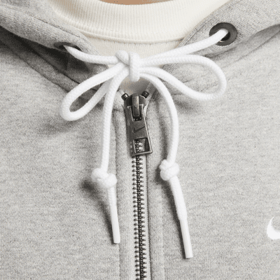 Felpa con cappuccio e zip a tutta lunghezza Nike Solo Swoosh – Uomo