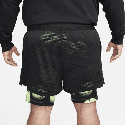 Shorts de básquetbol Dri-FIT de 10 cm 2 en 1 para hombre Ja