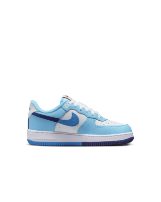 Nike Force 1 LV8 Little Kids' Shoes in Blue, Size: 13C | FN6970-423