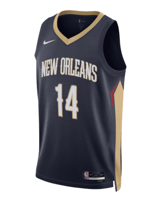 Мужские джерси New Orleans Pelicans Icon Edition 2022/23 Nike Dri-FIT NBA Swingman Jersey