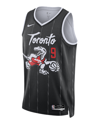 Мужские джерси RJ Barrett Toronto Raptors City Edition Nike NBA Swingman Jersey