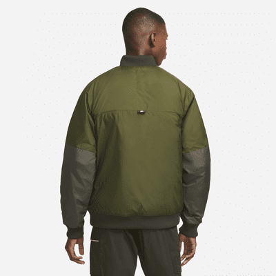 Chamarra tipo bomber reversible para hombre Nike Sportswear Therma-FIT Legacy