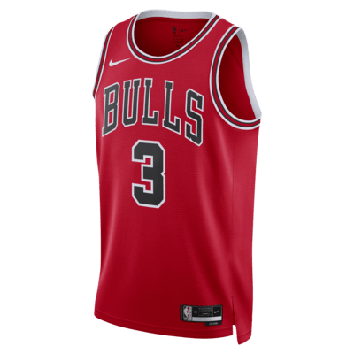 Chicago Bulls Icon Edition Men's Nike Dri-FIT NBA Swingman Jersey