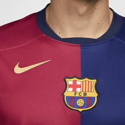 F.C. Barcelona 2024/25 Stadium Home Men's Nike Dri-FIT Football Replica Shirt