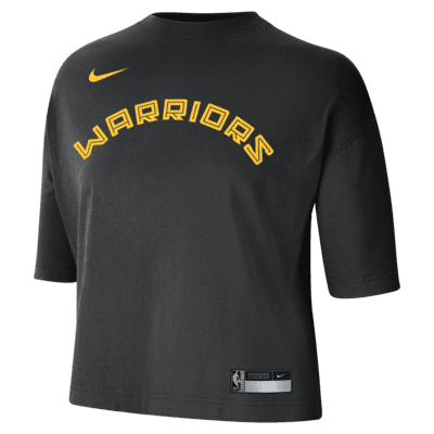 Golden State Warriors Courtside City Edition Women's Nike NBA T-Shirt