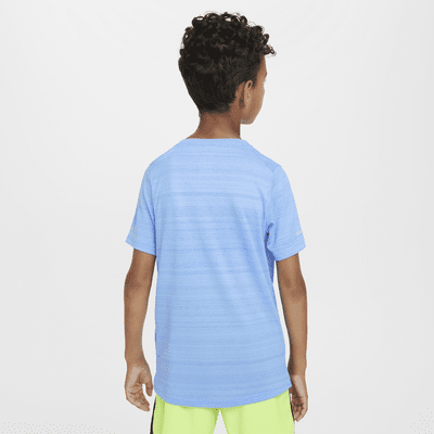 Maglia da training Nike Dri-FIT Miler – Ragazzo