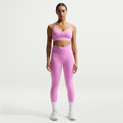 Bra deportivo ajustable con almohadillas para mujer Nike Indy Light Support