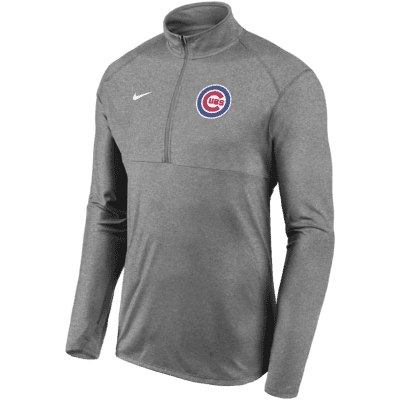 Nike Dri-FIT Night Game (MLB Chicago Cubs) Men's 1/2-Zip Jacket.
