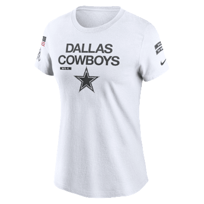 Dallas Cowboys Salute to Service City Edge Women's Nike NFL T-Shirt