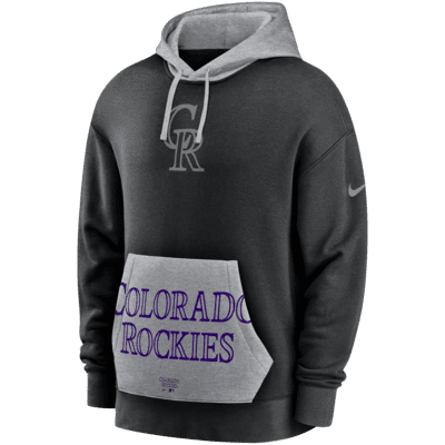 Nike Heritage (MLB Colorado Rockies) Men's Pullover Hoodie