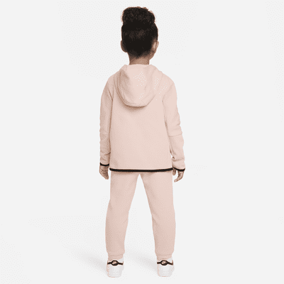 Σετ μπλούζα με κουκούλα και παντελόνι Nike Sportswear Tech Fleece για νήπια