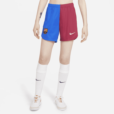 Primera equipación Stadium FC Barcelona 2021/22 Pantalón corto de fútbol -  Mujer. Nike ES