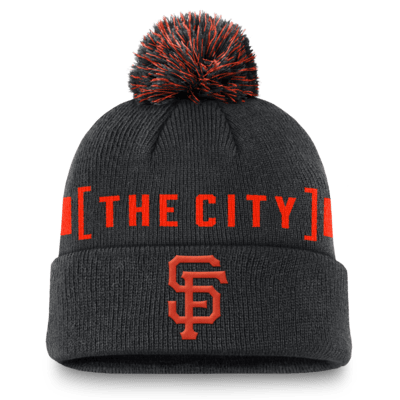 San Francisco Giants Hometown Peak Men's Nike MLB Cuffed Pom Beanie