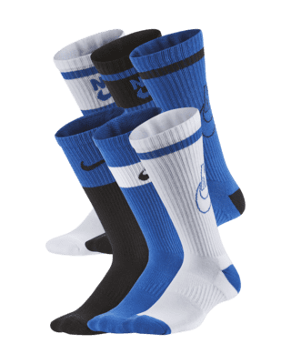 Детские носки Nike Everyday Kids' Cushioned Crew Socks (6 Pairs)