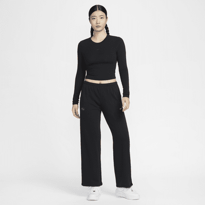 Nike Sportswear Chill Knit Women's Slim Long-Sleeve Cropped Top