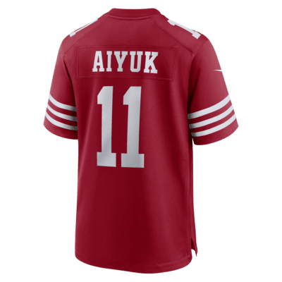 Jersey Nike de la NFL Game para hombre Brandon Aiyuk San Francisco 49ers Super Bowl LVIII