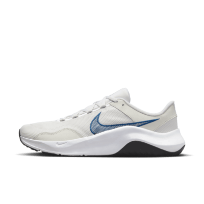 Nike  sneaker Platinum Tint/Wit/Zwart/Court Blue