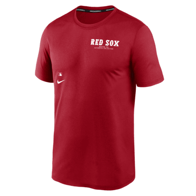 Playera Nike Dri-FIT de la MLB para hombre Boston Red Sox Authentic Collection Early Work