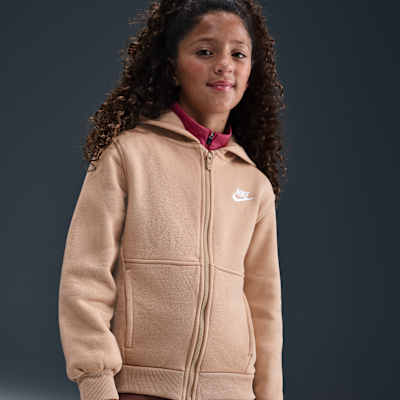 Nike Sportswear Club Fleece Big Kids' Full-Zip Hoodie