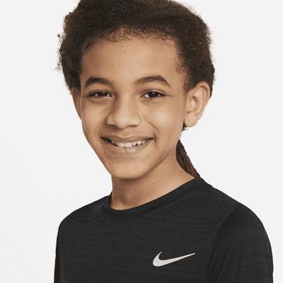 Nike Dri-FIT Miler Trainingsoberteil für ältere Kinder (Jungen)