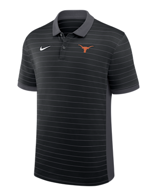 Мужские  Texas Sideline Victory Stripe Nike Dri-FIT College Polo