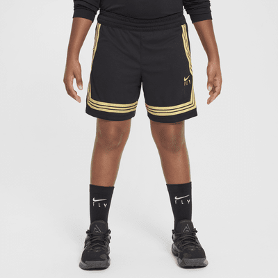 Nike Dri-FIT Fly Crossover Big Kids' (Girls') Basketball Shorts (Extended Size)