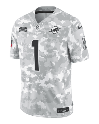 Мужские джерси Tua Tagovailoa Miami Dolphins Salute to Service Nike Dri-FIT NFL Limited Jersey