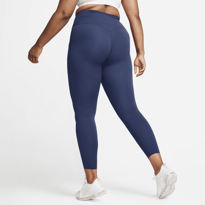 Leggings de 7/8 de tiro alto y sujeción media con bolsillos para mujer Nike Universa