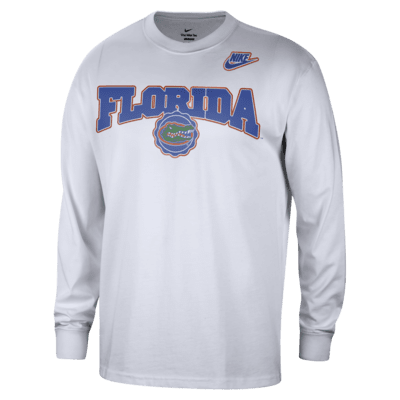 Florida Max90 Men's Nike College Crew-Neck Long-Sleeve T-Shirt