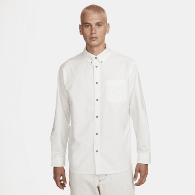 Camicia Oxford con bottoni a manica lunga Nike Life – Uomo