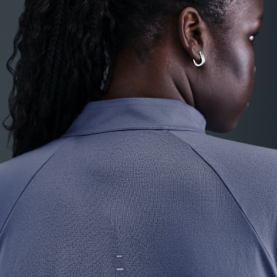 Nike Swift Women's Dri-FIT UV 1/4-Zip Running Top (Plus Size)